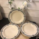 Assiettes Terre de fer