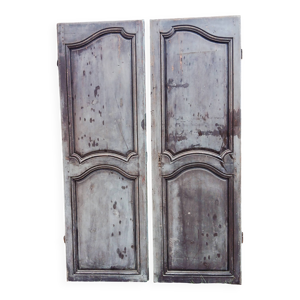Paire de porte anciennes