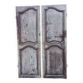 Paire de porte anciennes