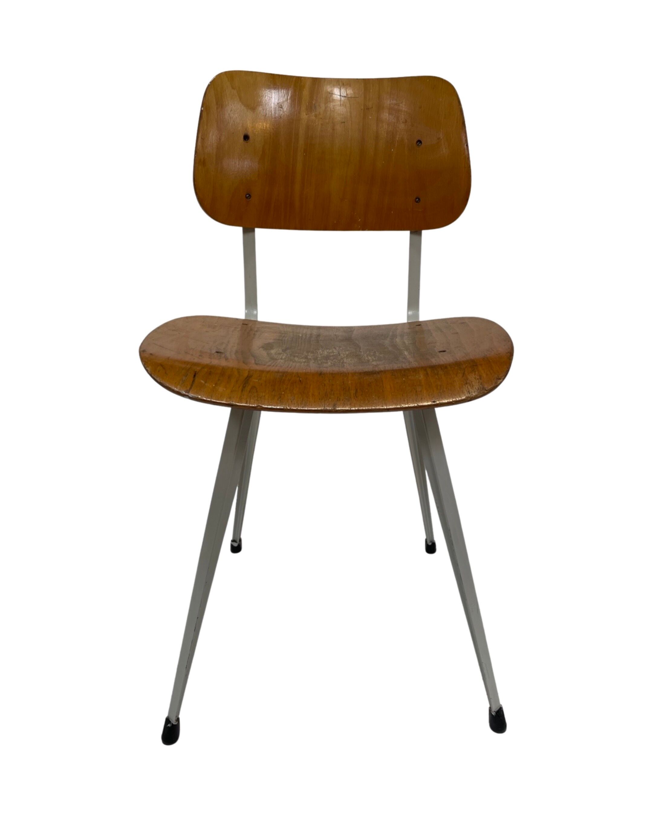 Vintage marko holland school chair 1960s design