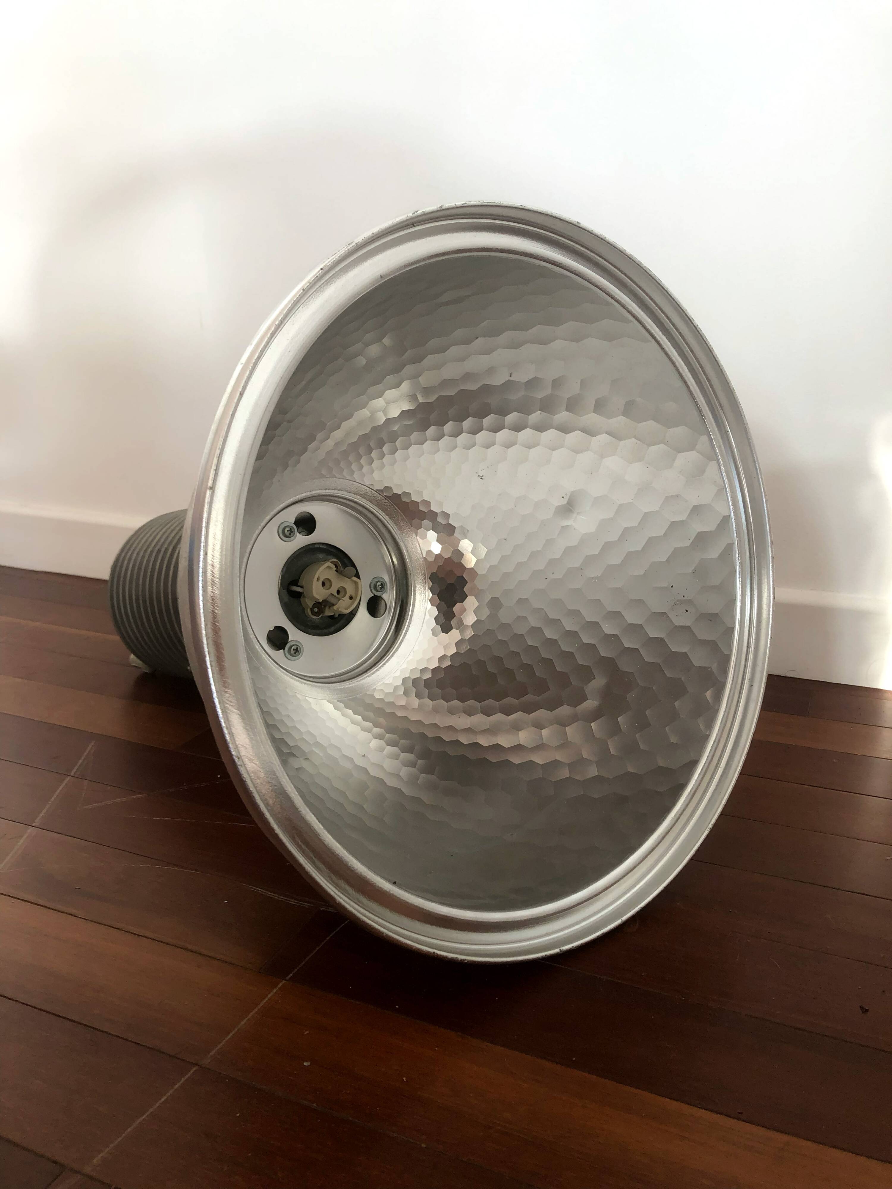 Large Zumtobel Copa D-1 pendant lights // Charles Keller 1990 // Set of 2