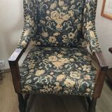 Pair of tapestry armchairs