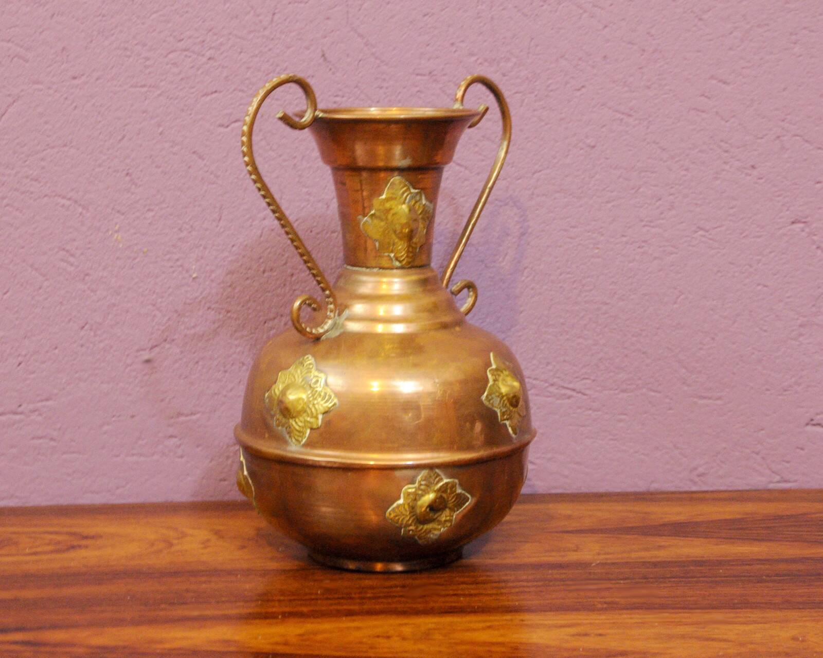 Vase danois en cuivre