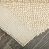 Super Soft Beige & Cream Modern Kilim Rug, 188x298Cm