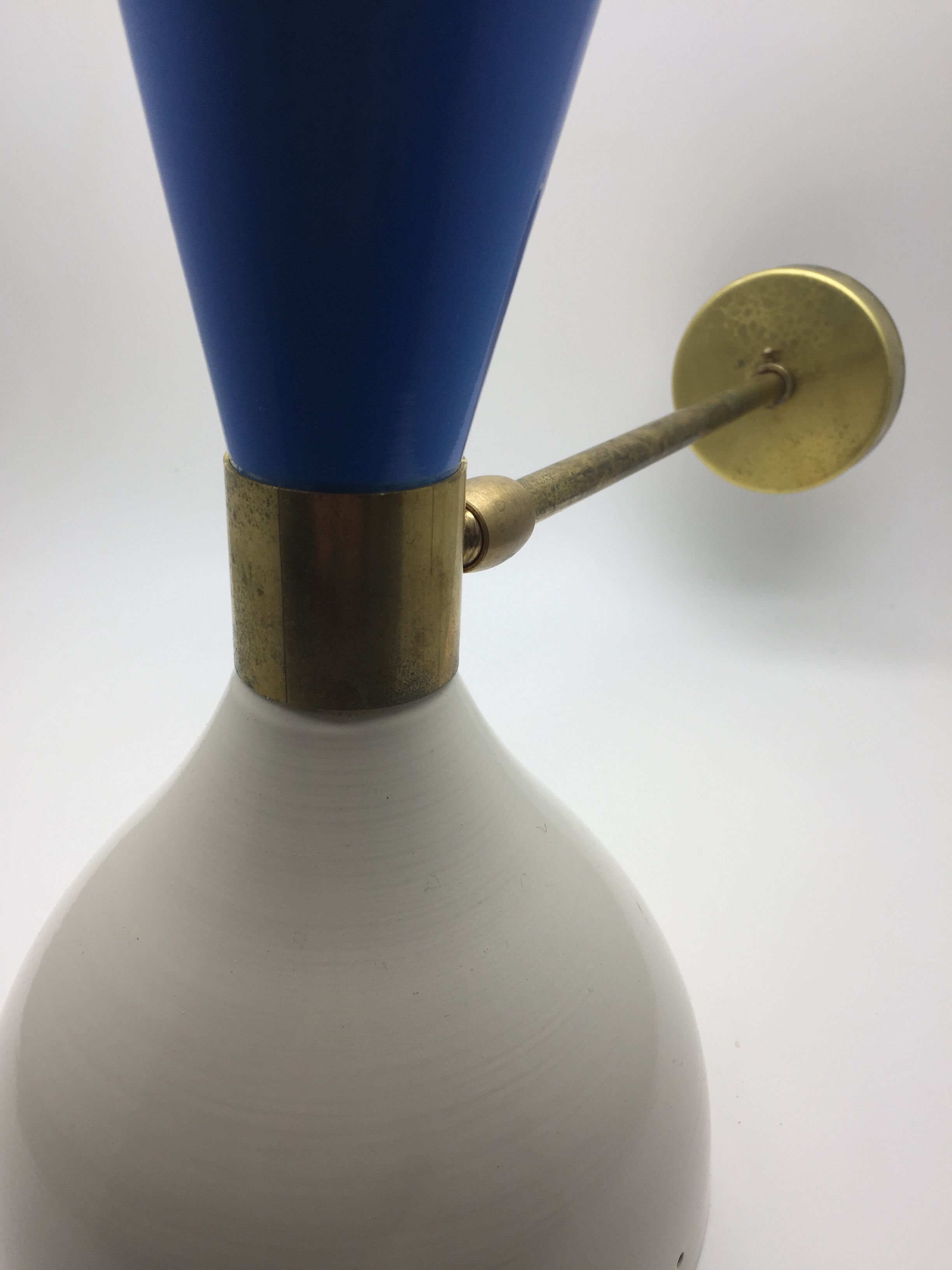 Pair of sconces Italian style 50s