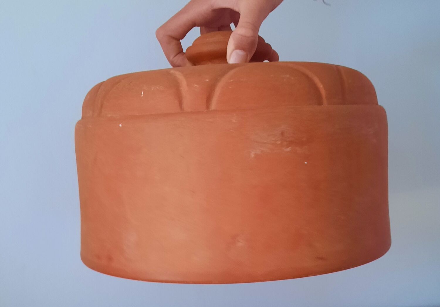 Terracotta butter bell