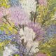 Ancient painting, still life with wildflowers 60/80s