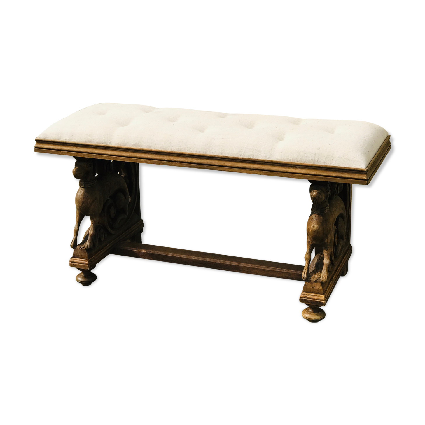 Banc de vestibule ancien