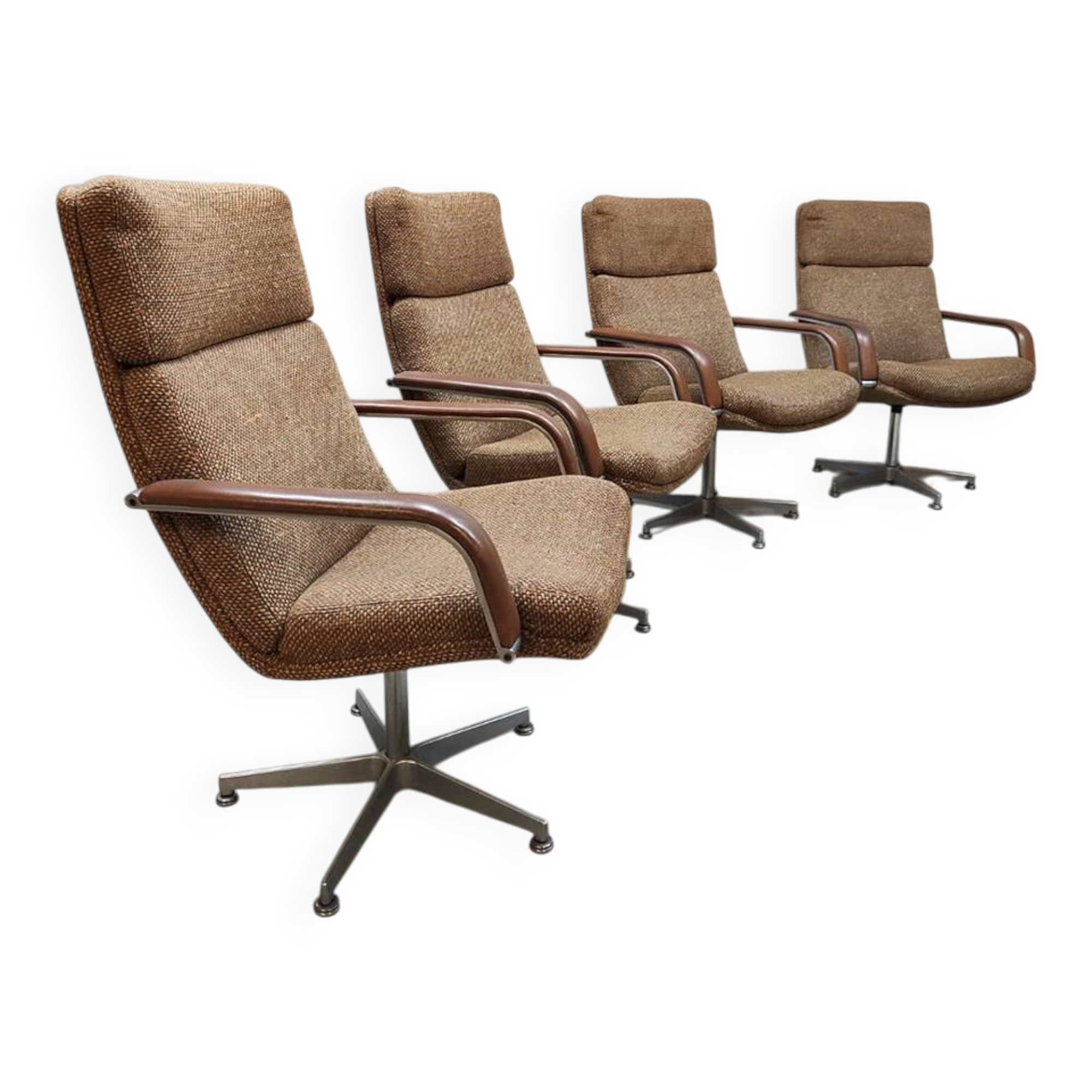 Dutch vintage design channel desk chair Artifort Geoffrey Harcourt