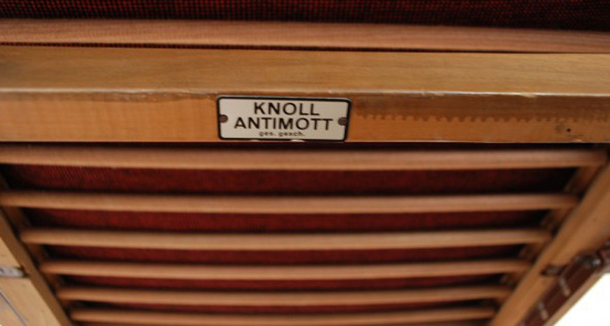 Armchair Relax lounge chair Knoll Antimott's system