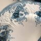 5 small Longwy plates, Gobelins model, late 19th century