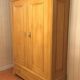 Louis Philippe fir-style wardrobe 2 closets 1 drawer