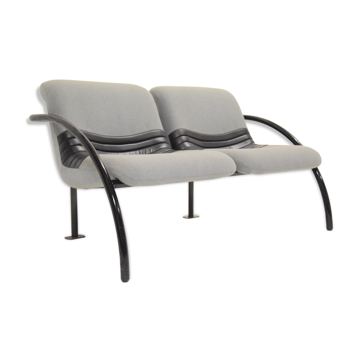 Sofa 2 places sofa seat Airborne - vintage years 80 / 90