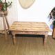 Solid wood coffee table