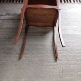 Vintage wooden bedside table