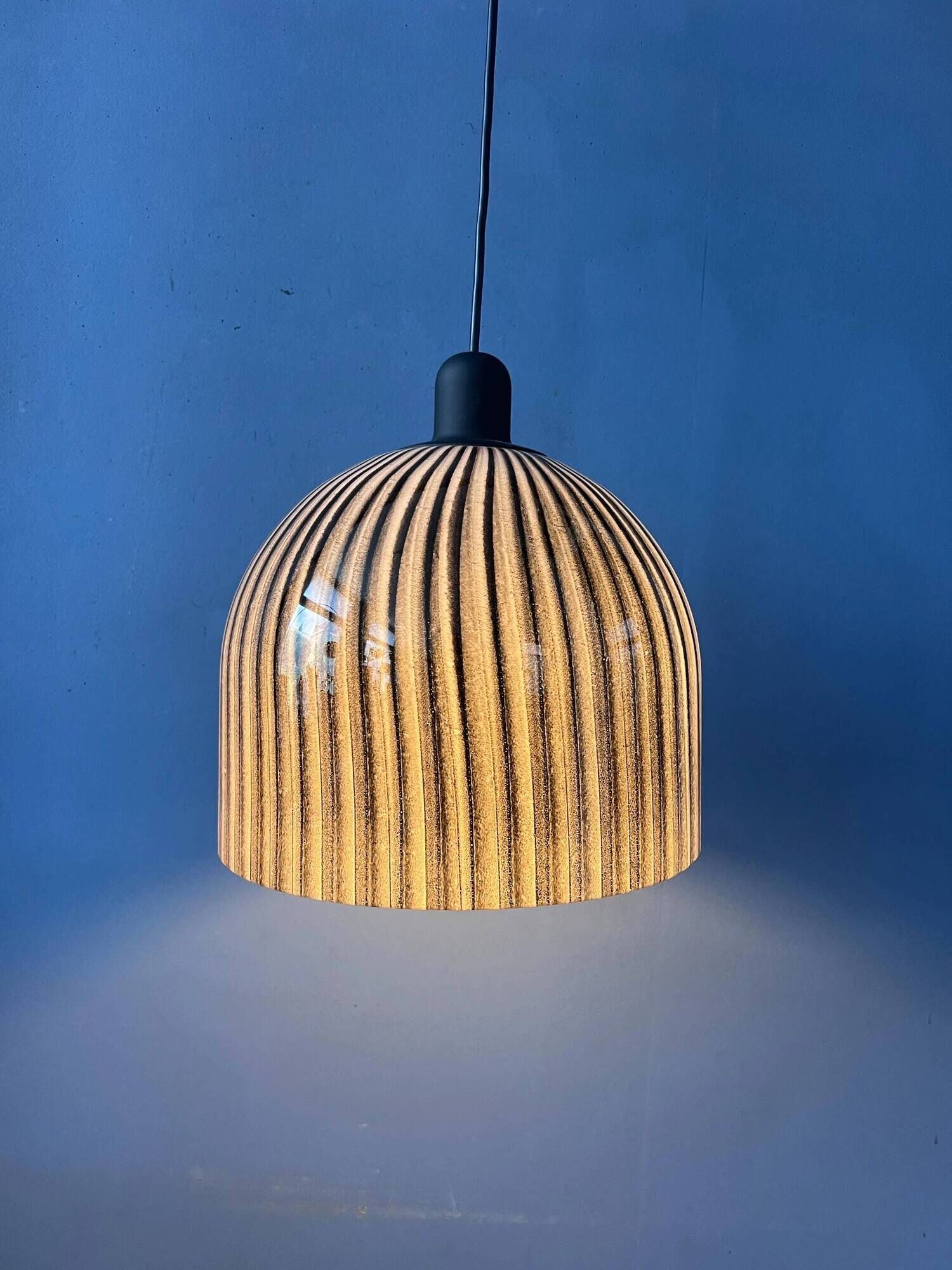 Mid-Century glass pendant by Peill and Putzler