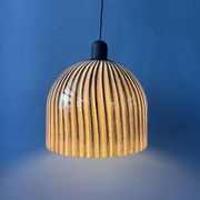 Suspension en verre Mid-Century par Peill and Putzler