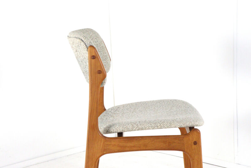 Ensemble de 4 chaises Erik Buch pour O.D. Møbler modèle 49 'Bur'
