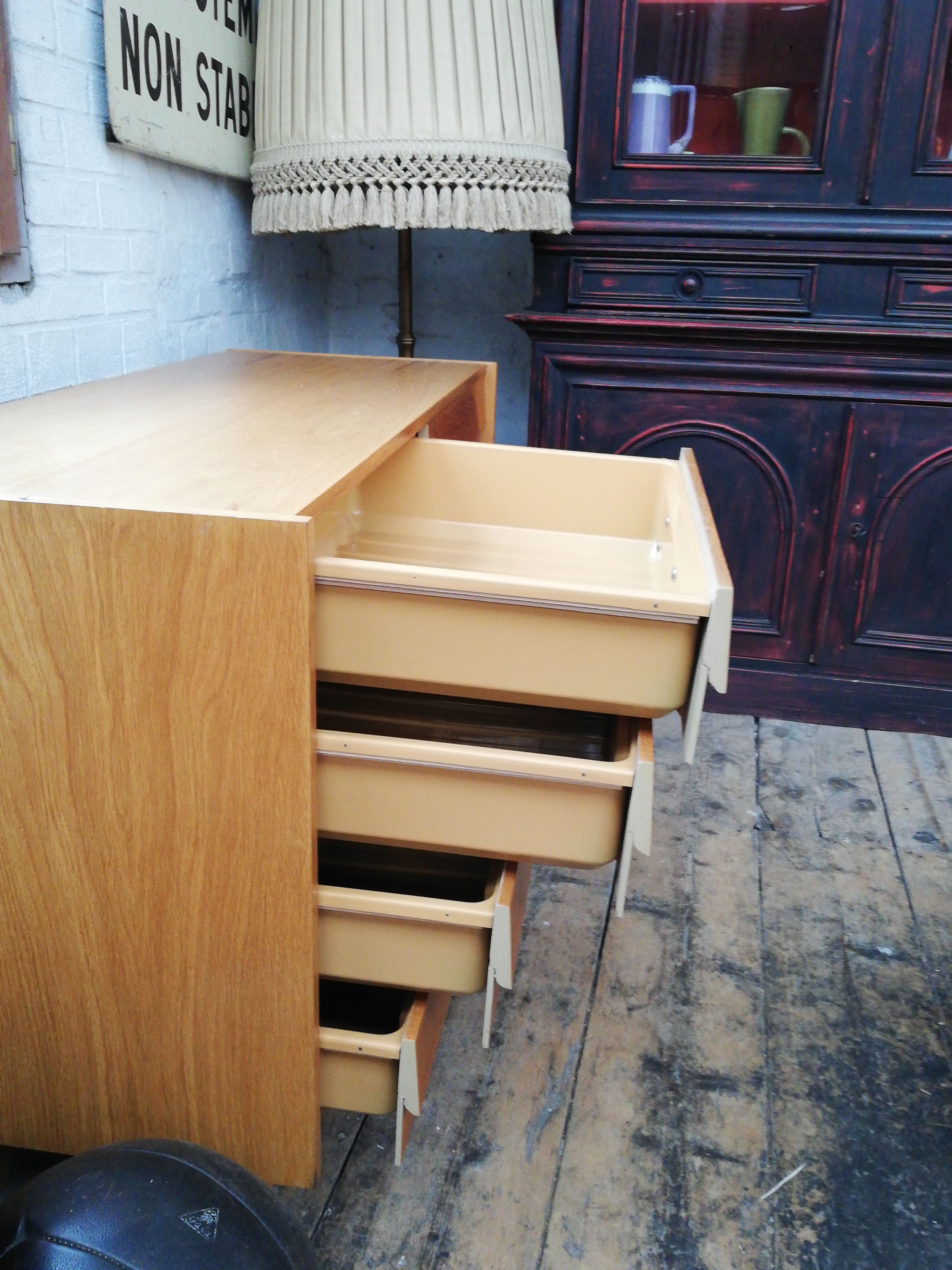 Czech chest of drawers Jiri Jiroutek, 1960, Scandinavian style, U453