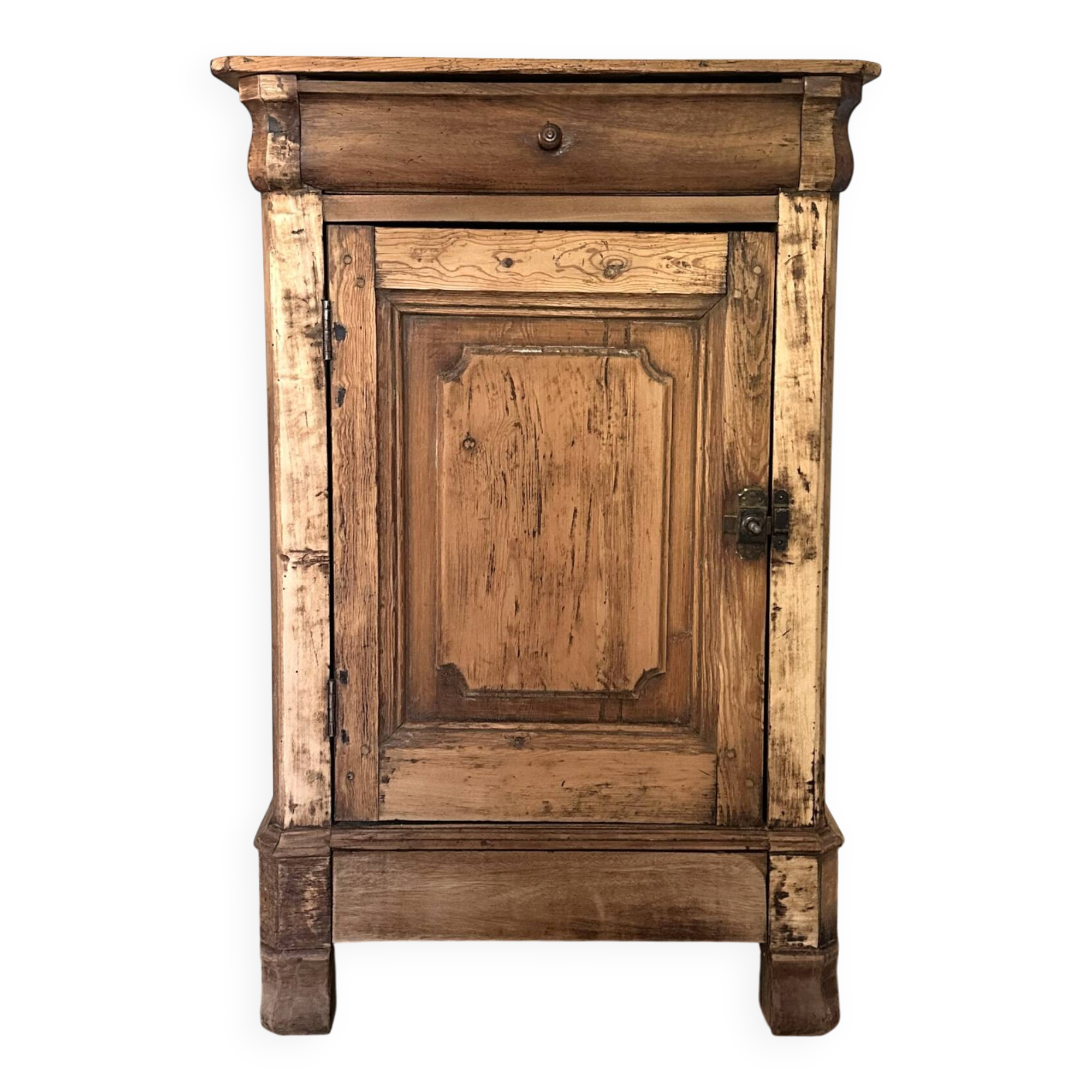 Raw wood sideboard