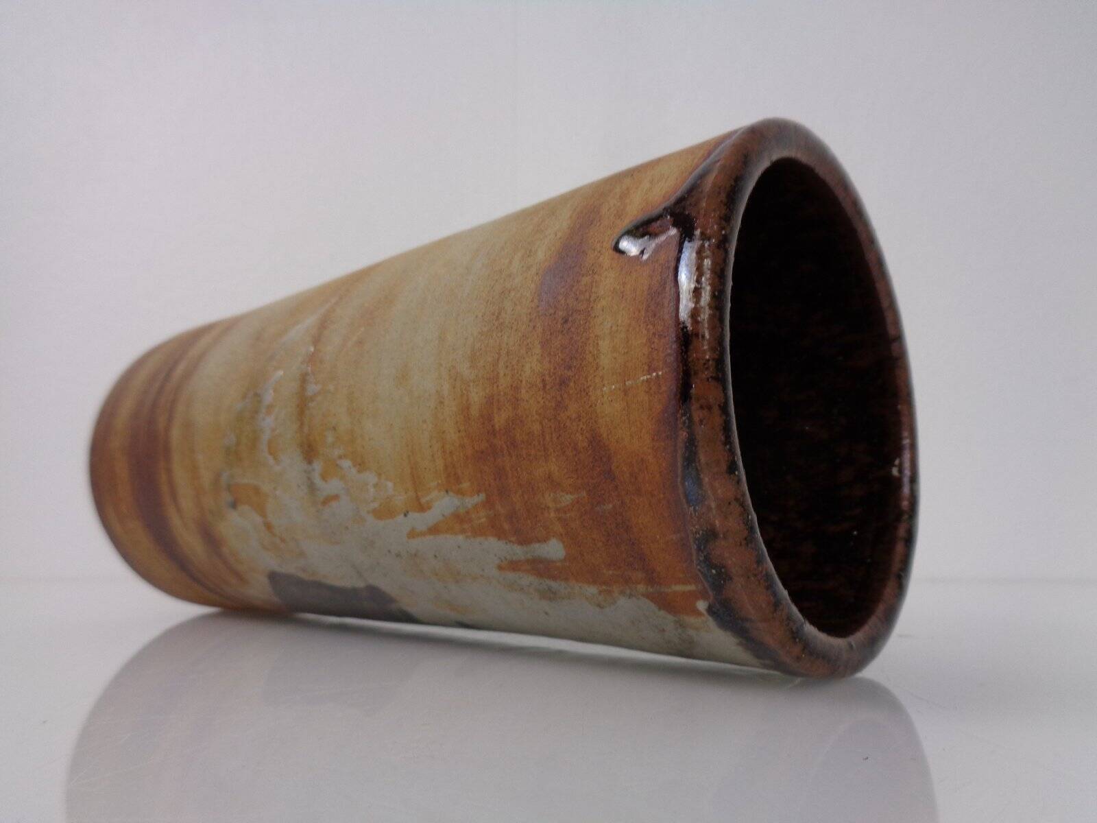 Danish stoneware vase by Conny Walther, 1960s