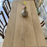 Solid oak farmhouse table – small size,
