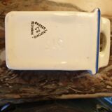 Ceramic and pine spice shelf