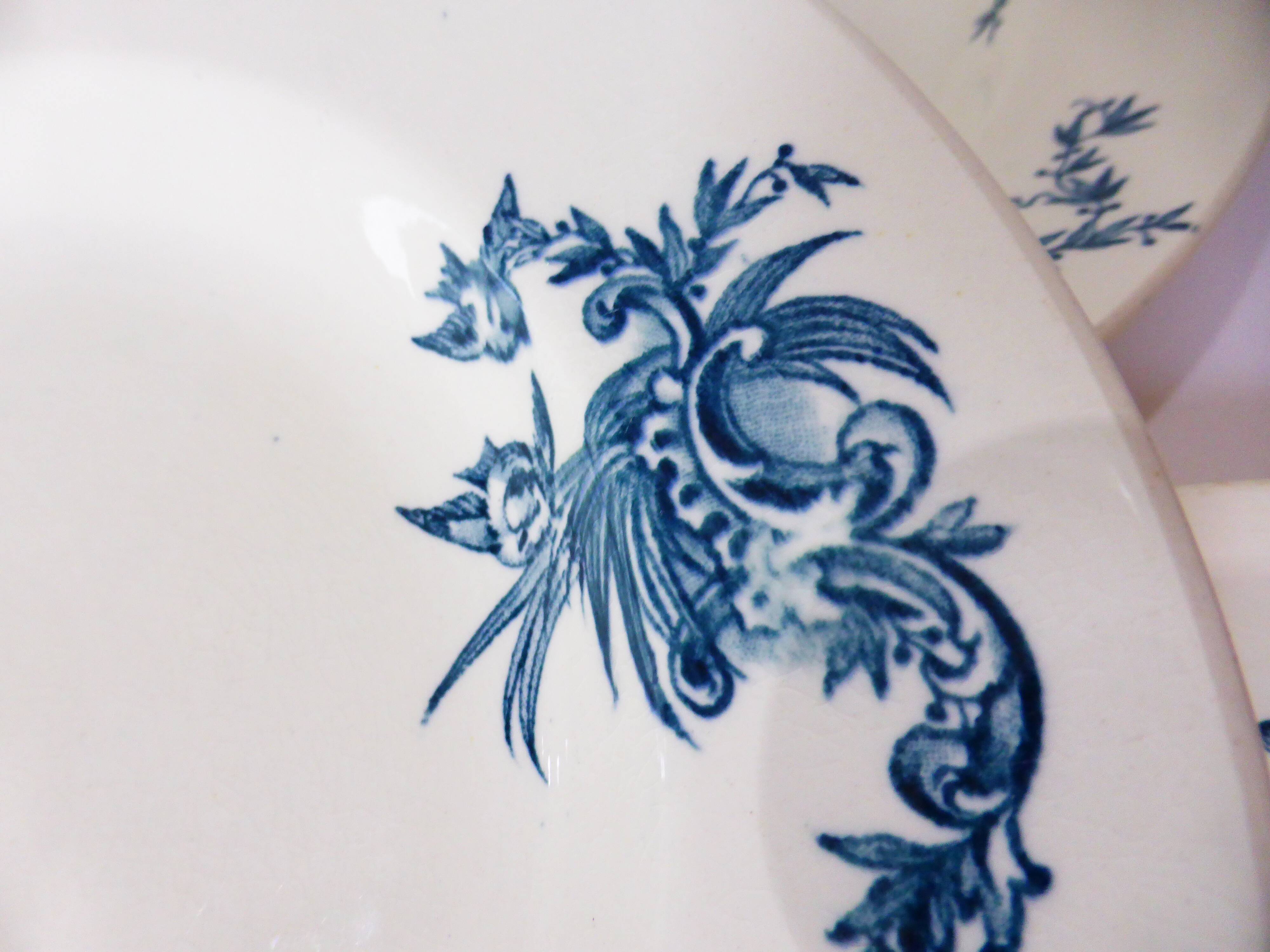 4 vintage deep plates from BFK model Regent 220522