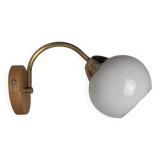 Vintage opaline wall light