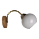 Vintage opaline wall light