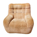 Vintage velvet armchair