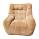 Fauteuil en velours vintage