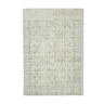 Tapis beige anatolien tissé à la main 205 cm x 297 cm