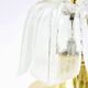 Mid-Century Modern Flower-Shaped Glass Flush Mount/Ceiling Light from Limburg, Germany, 1970s
