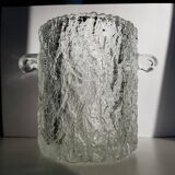 Eau à glace en verre du milieu du siècle