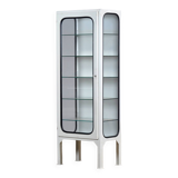 Armoire à pharmacie vintage en fer et verre, années 1970