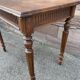 Small flat desk 1900 walnut