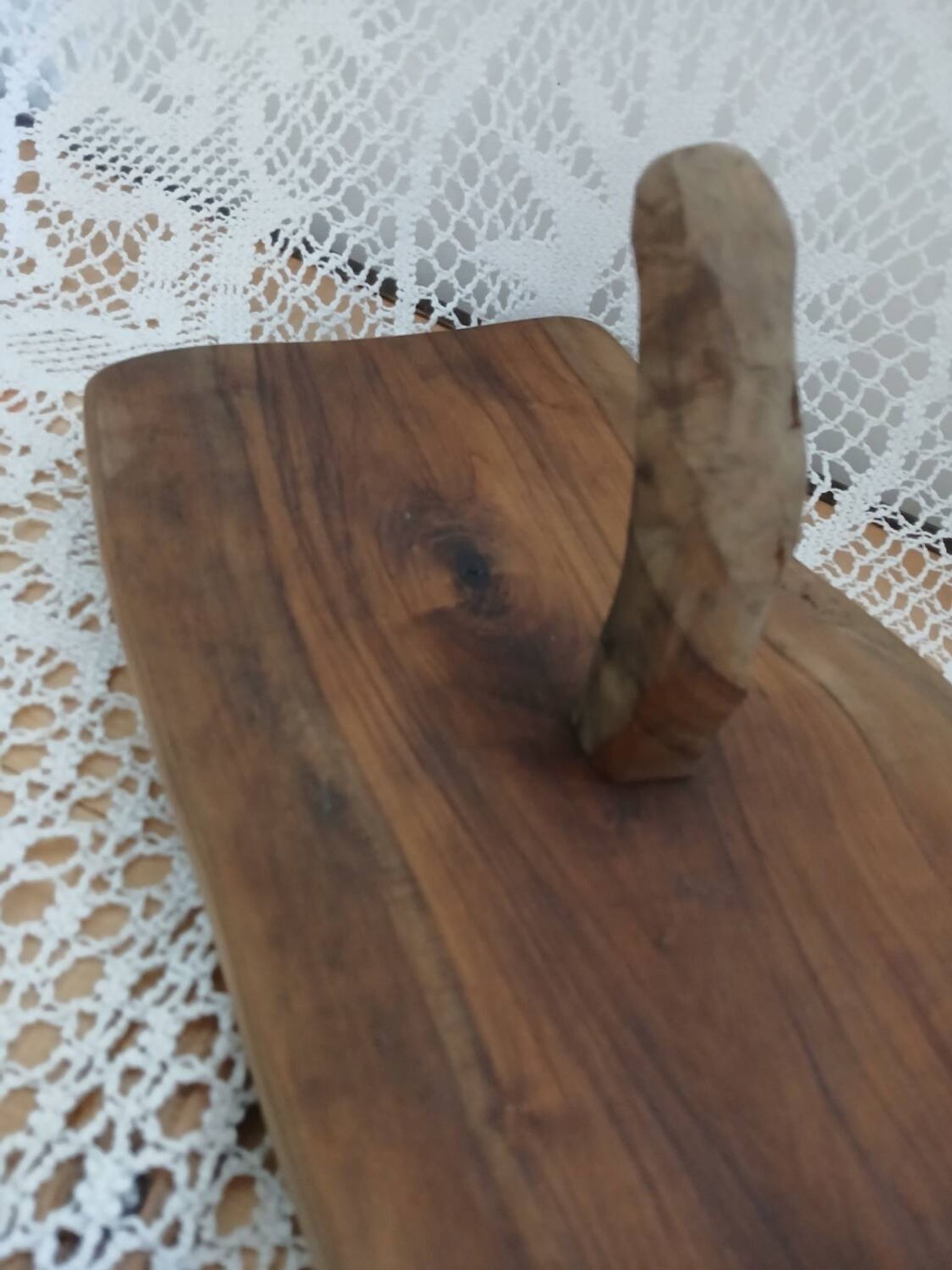 Olive wood cheese/charcuterie board