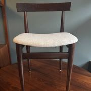 Rare Roundette dining room set by Hans Olsen, Denmark (1960s)