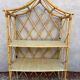 Rattan shelf Chinese hat from the 1960s Sweden