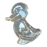 Crystal duck catchall signed – Cristal de Vannes