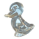 Crystal duck catchall signed – Cristal de Vannes