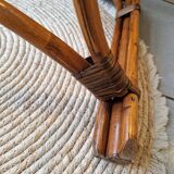 Rattan coffee table