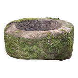 19th century granite trough in round shape - Ref J1-45