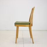 1970s set of four dining chairs by Ton, Czechoslovakia