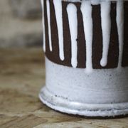 Vase rouleau en grès émaillé Albert Thiry