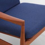 Paire de fauteuils scandinave en teck