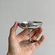 6 silver-plated metal footed bowls