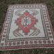 Vintage handmade Turkish rug 116x122 cm