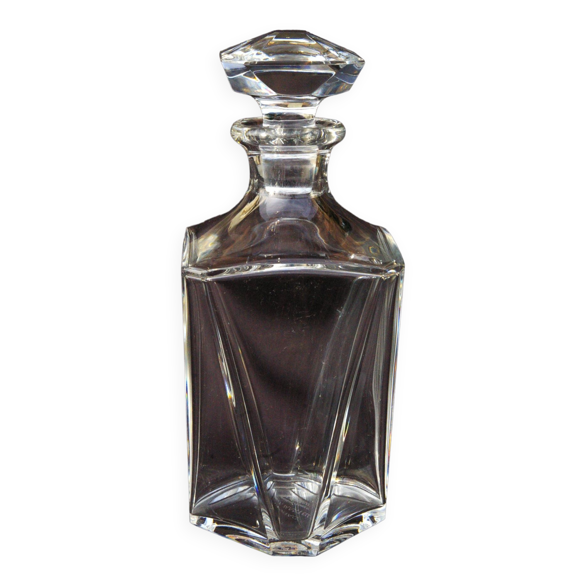 Baccarat crystal decanter Edition Cognac Martell